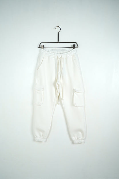 CARGO DOUBLE COTON BLANC