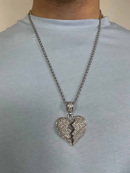 COLLIER COEUR BRISÉ